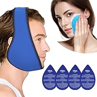 Hilph Bundle of Jaw Ice Pack + Gel Ice Packs for Injuries