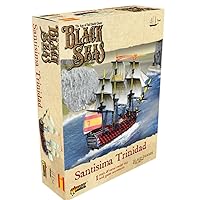 Warlord Black Seas The Age of Sail Santisima Trinidad for Black Seas Table Top Ship Combat Battle War Game 792413001