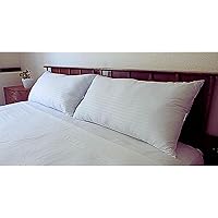 Bed Pillows for Sleeping King Size, King Size Pillows Set of 2, Cooling Hotel Quality, Medium Firm, Premium Down Alternative Microfiber Filled Pillow for Back, Stomach or Side Sleepers, White