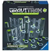 Ravensburger GraviTrax PRO Vertical Expansion Set - Marble Run and STEM Toy for Boys and Girls Age 8 and Up - Expansion for 2019 Toy of The Year Finalist GraviTrax, Gray
