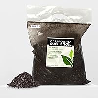 California Super Soil Premium 100% Organic Super Soil - 18+ Nutrient Blend - Living Soil Technology - Potting and Garden Soil for Indoor Grow Kit - 18Lbs Bag - Grows 6 Plants