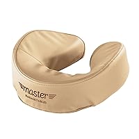 Master Massage Patented Ultra Plush Memory Foam Face cushion Pillow Headrest Cream,10081R