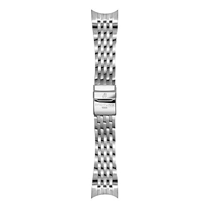 Breitling 22mm Polished Steel Bracelet 452A, Fits Premier B01 Chronograph 42 Watches