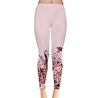 CowCow Womens Floral Flowers Daisies Blossom Pattern Leggings, XS-5XL