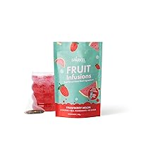 Fruit Infusions Natural Water Enhancer, Strawberry Melon - Subtle Taste, Real Flavor - 3 Calories - 20 Sachets/Servings