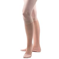 Allegro 8-15 mmHg Essential 81 Sheer Support Knee High Compression Hose, Comfortable Support Garments