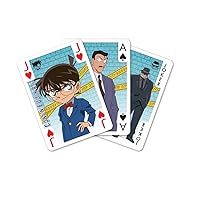 Detective Conan - Case Closed - 52 Playing Cards Poker Card Game Deck Playing Cards - Original & Licensed