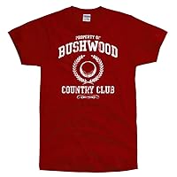 Men's Bushwood Country Club Funny Retro Golf T Shirt Green