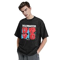 Shirt Men's Vintage Oversize T-Shirt Summer Hip Hop Graphic Tee