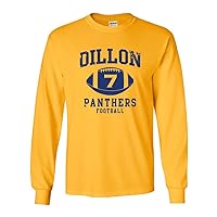 Long Sleeve Adult T-Shirt Dillon 7 Retro Sports Novelty DT