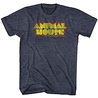 Animal House Movies House Fever Adult Short Sleeve T Shirt XXXXL Navy Heather
