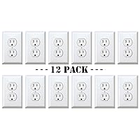 12 pcs Prank Sticker, Fake Electrical Outlet, Joker Prank to Fool Guests, Coworkers, Airport Travelers, House Guests