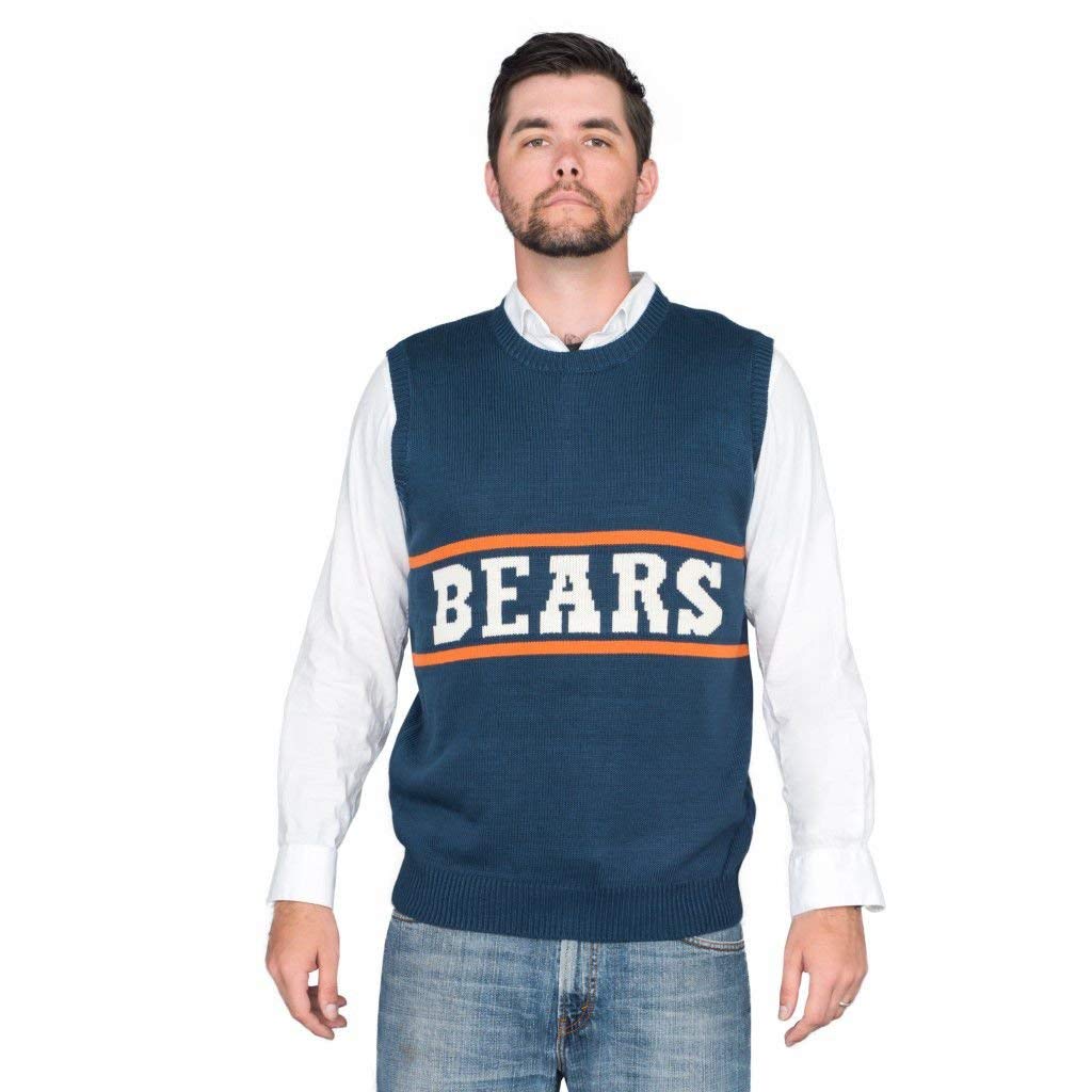 SNL Da Bears Chicago Adult Vest Sweater