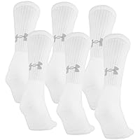 Under Armour Adult Training Cotton Crew Socks, Multipairs