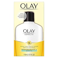 Olay Complete Moisturizer Sensitive Spf#15 4 Ounce (118ml)