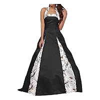 Stiching Ball Prom Quinceanera Dresses Camo Wedding Reception Gowns Long