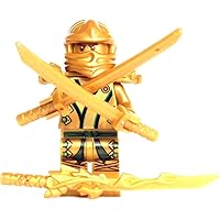 LEGO Ninjago - The GOLD Ninja with 3 Weapons