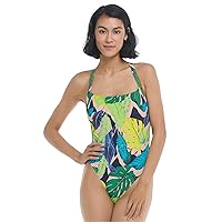 Body Glove Women's Standard Electra One Piece Swimsuit with Strappy Back Detail