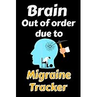 Brain Out Of Order Due To Migraine Tracker: Record Severity, Location, Duration, Triggers, Relief Measures of migraines and headaches