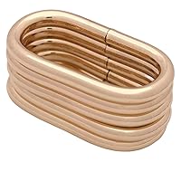 Metal Oval Ring Buckle Loops Non Welded for Leather Purse Bags Handbag Straps