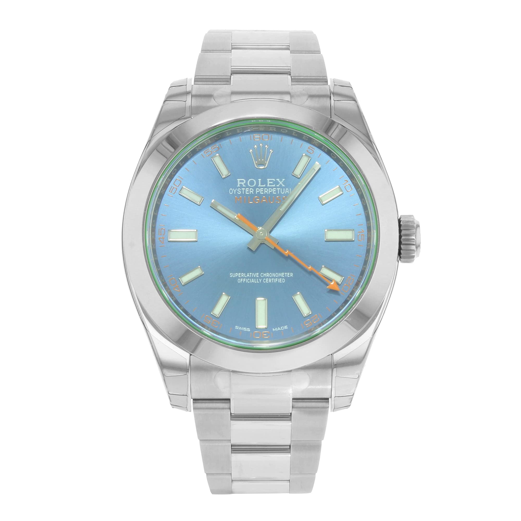 Rolex Milgauss 40mm / Blue Dial / Reference #116400GV