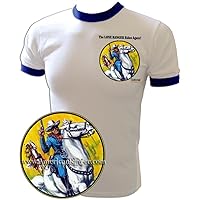 Vintage 1970s The Lone Ranger Rides Again Tonto Cartoon Gabriel Toy T-Shirt
