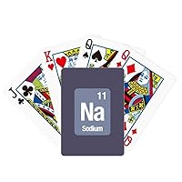 Na Sodium Chemical Element Science Poker Playing Magic Card Fun Board Game