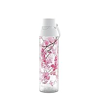 Tervis Japanese Cherry Blossom Insulated Tumbler 24oz Venture Lite Water Bottle Clear