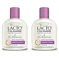 Daily Face Moisturizing Lotion, Pack of 2, 4.06 Fl Oz (120 ml), for Pimples, Acne, Dark Spots, and Blackheads, for Oily Skin