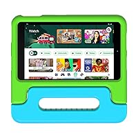 Nokia T10 Kids Edition | Included Case | Android 12 | 8-Inch Screen | Tablet | US Version | 4/64GB | 8MP Camera | Green/Cyan