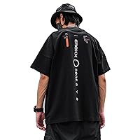 Niepce Inc Streetwear Short Sleeve T-Shirt for Men