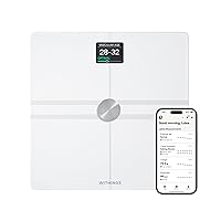 Body Comp - Scale for Body Weight and Complete Body Analysis, Wi-Fi & Bluetooth, Baby Weight Scale, Digital Scale, Accurate Visceral Fat, Heart Health, Scales Compatible with Apple, FSA/HSA
