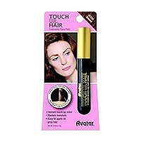 Avatar Touch Ur Hair Root Coloring Wand #7205 Brown, Hair applicator, easy to use, resists moisture, no water, women, touch up stick, instant color