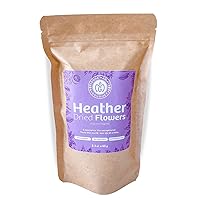 Dried Heather Flowers (Loose Tea) Dried Calluna Vulgaris 2.3 oz