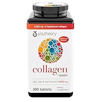 You Theory Collagen Plus Biotin, 390 Tablets for 65 Servings
