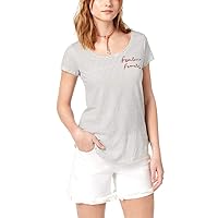 Lucky Brand Womens Casual Striped T-Shirt