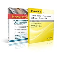 Essentials of Cross-Battery Assessment, 3e with Cross-Battery Assessment Software System 2.0 (X-BASS 2.0) Access Card Set (Essentials of Psychological Assessment) Essentials of Cross-Battery Assessment, 3e with Cross-Battery Assessment Software System 2.0 (X-BASS 2.0) Access Card Set (Essentials of Psychological Assessment) Paperback Spiral-bound