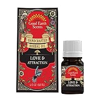 Soul Stcks Herbal Spell Oil 100% Pure Undiluted Natural Oil for Diffuser Relaxation Meditation Therapeutic Grade Aromatherapy Oil Skin Care (Love & Attraction)