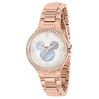 Invicta Lady's Disney Limited Edition 36mm Stainless Steel Quartz Watch, Rose Gold (Model: 36353)