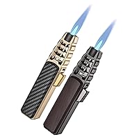 Bright Fire Lighter, Brightfire Rechargeable Torch Lighter, Brightfire Windproof Electric Torch Plasma Lighter (Pack of 2)