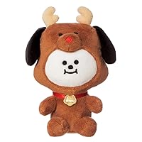 AURORA, 61496, BT21 Official Merchandise CHIMMY Winter, Soft Toy, Brown and White