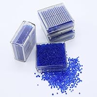 WellieSTR 4X 65g Blue Silica Gel Desiccant Box Reusable Silica Gel Desiccant Damp Moisture Absorber Silica Gel Absorbent Box Color-Changing