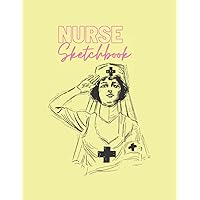 Nurse Sketchbook Compassion Care Trust Life-Saver 108 Pages - 8.5