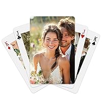 Custom Deck of Playing Cards with Box, Personalized Photo Album Alternative, Unique Family Party Favors, Wedding Poker Cards, Photo Gift (Box #5)