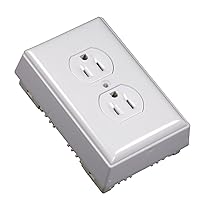 Legrand Wiremold NMW2-D Nonmetallic Plastic Raceway for Extending Power, Outlet Kit with Wall Plate, Ivory (1 Pack)