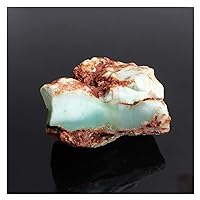 XN216 1PC Natural Green Opal Stones Tumbled Crystal Quartz Rough Mineral Specimen Rockstone Healing Home Decor Natural (Color : 300-400g, Size : 1pc Green Opal)