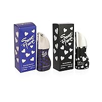 Sweet Heart Blue and Black Long Lasting Imported Eau De Perfume, 100ml (Pack of 2)