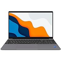 Laptop Computer, 12GB RAM, 512GB SSD, Expandable 1TB Windows 11 Laptop, with 15.6-inch FHD(1920 x 1080) IPS Display, Portable, Intel N5095,(Up to 2.8GHz), BT 4.2, WiFi -Gray, NJP1561P