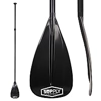 SUP Paddle - 3 Piece Paddle Board Paddle - Adjustable Stand-up Paddles - Aluminum Floating Paddle Board Paddle - Lightweight, Durable & Packable for Travel