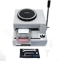 HongK- Manual 72C Embosser Code Printer Stamping Machine Personalized Cards [P/N: ET-WORK001-RAW]